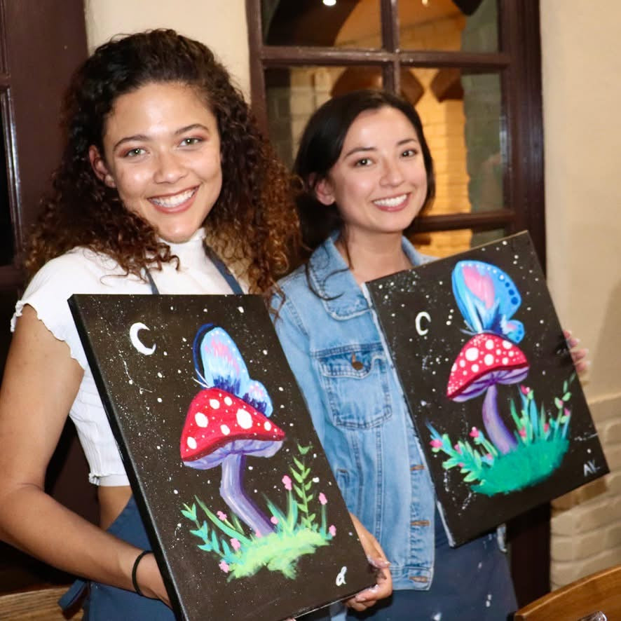 Magic Mushroom Butterfly