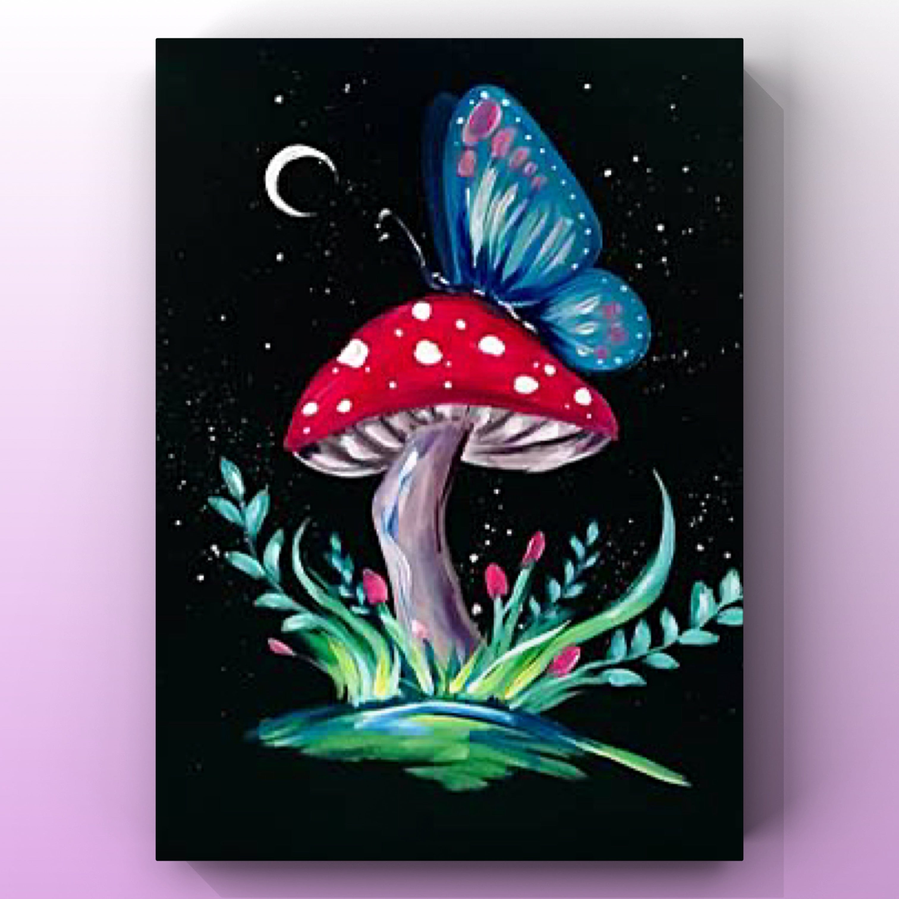 Magic Mushroom Butterfly