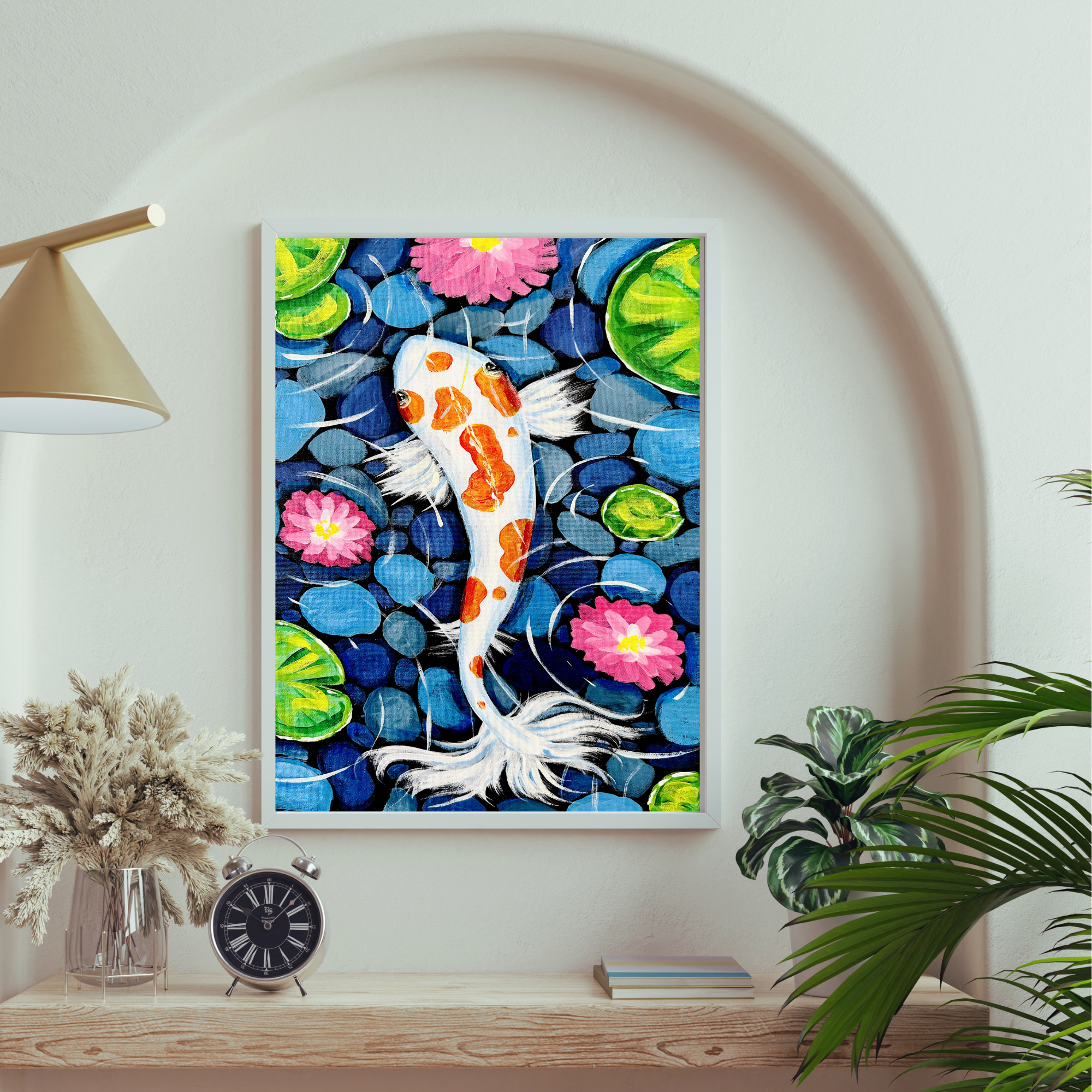 Blue Rock Koi